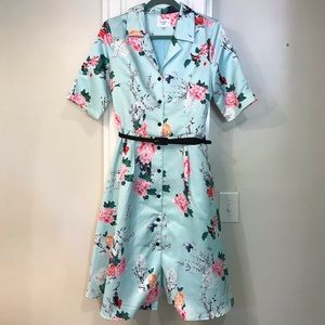Viola M (ModCloth) vintage floral dress